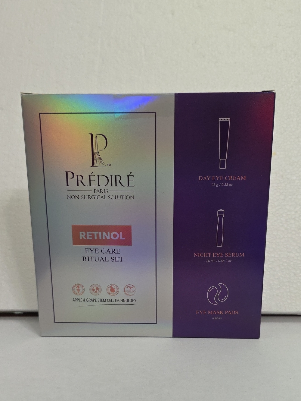 Prédiré Retinol Eye Care Ritual Set - Purple